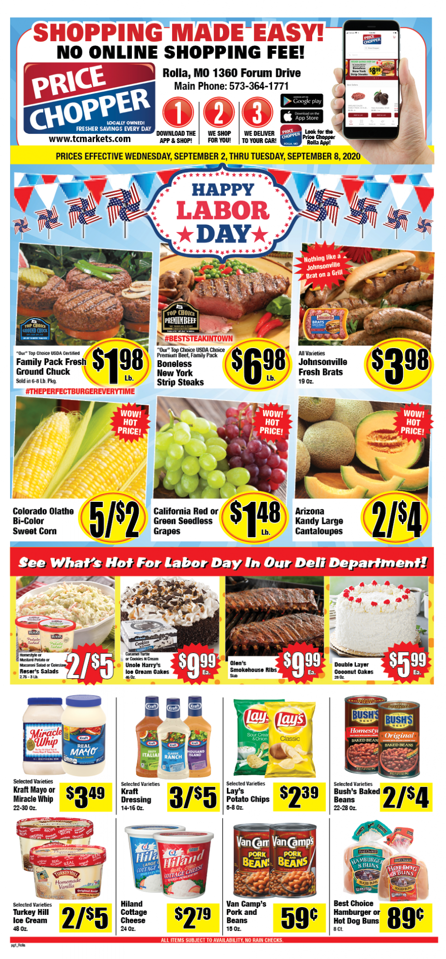 Rolla Ad Price Chopper