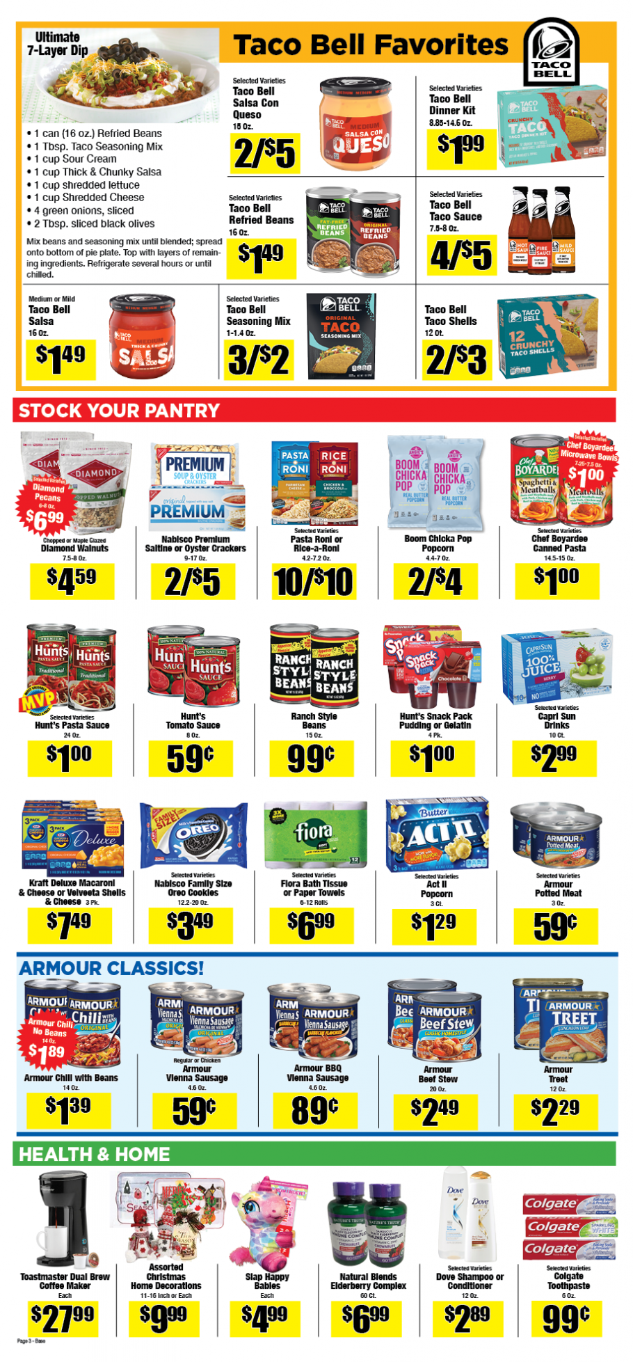 Piedmont Ad Town & Country Supermarkets