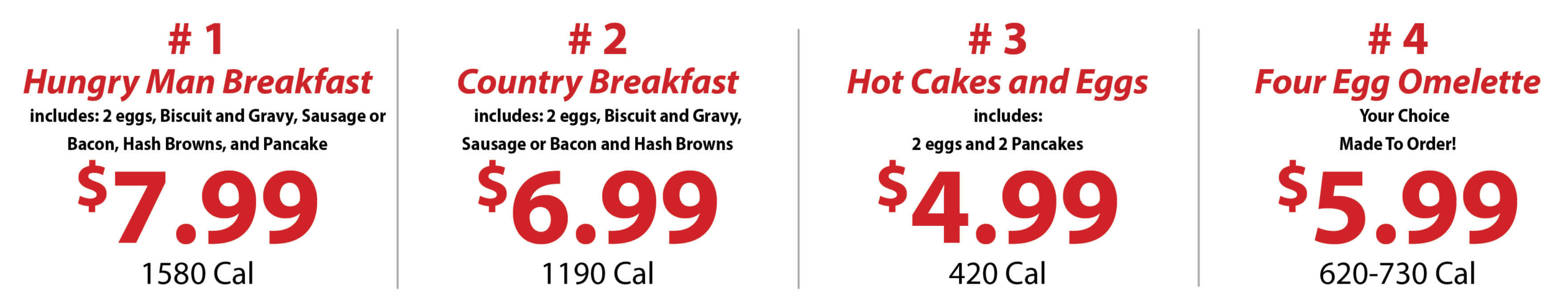 Miner Diner Breakfast 2025 Top 4