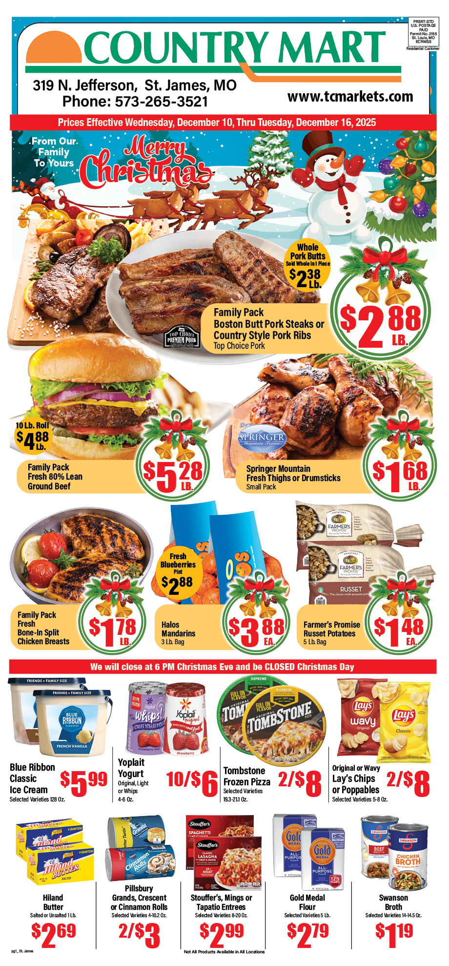 12-10-25 TC st james