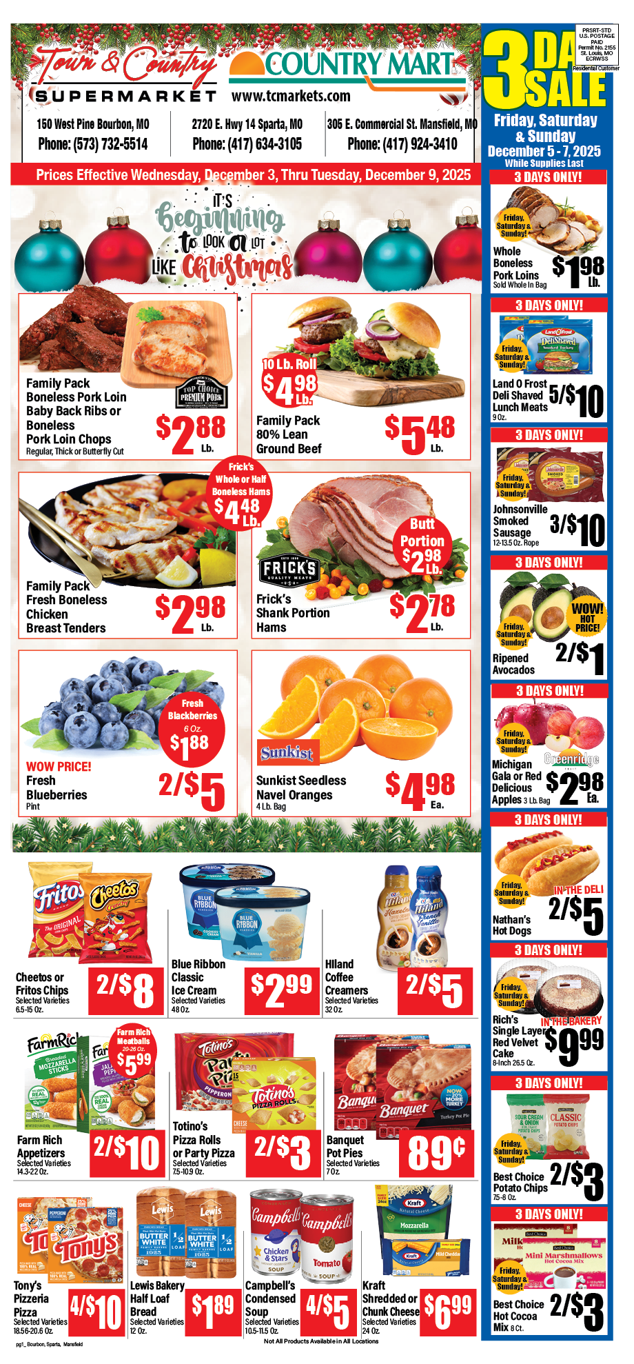 12-3-25 TC bourbon sparta mansfield