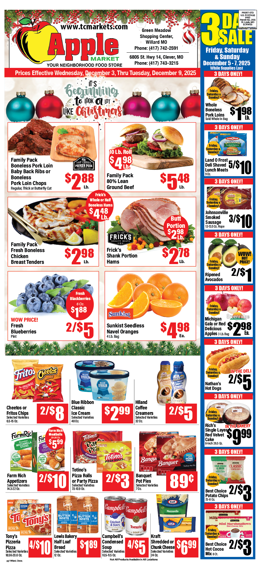 12-3-25 TC willard clever