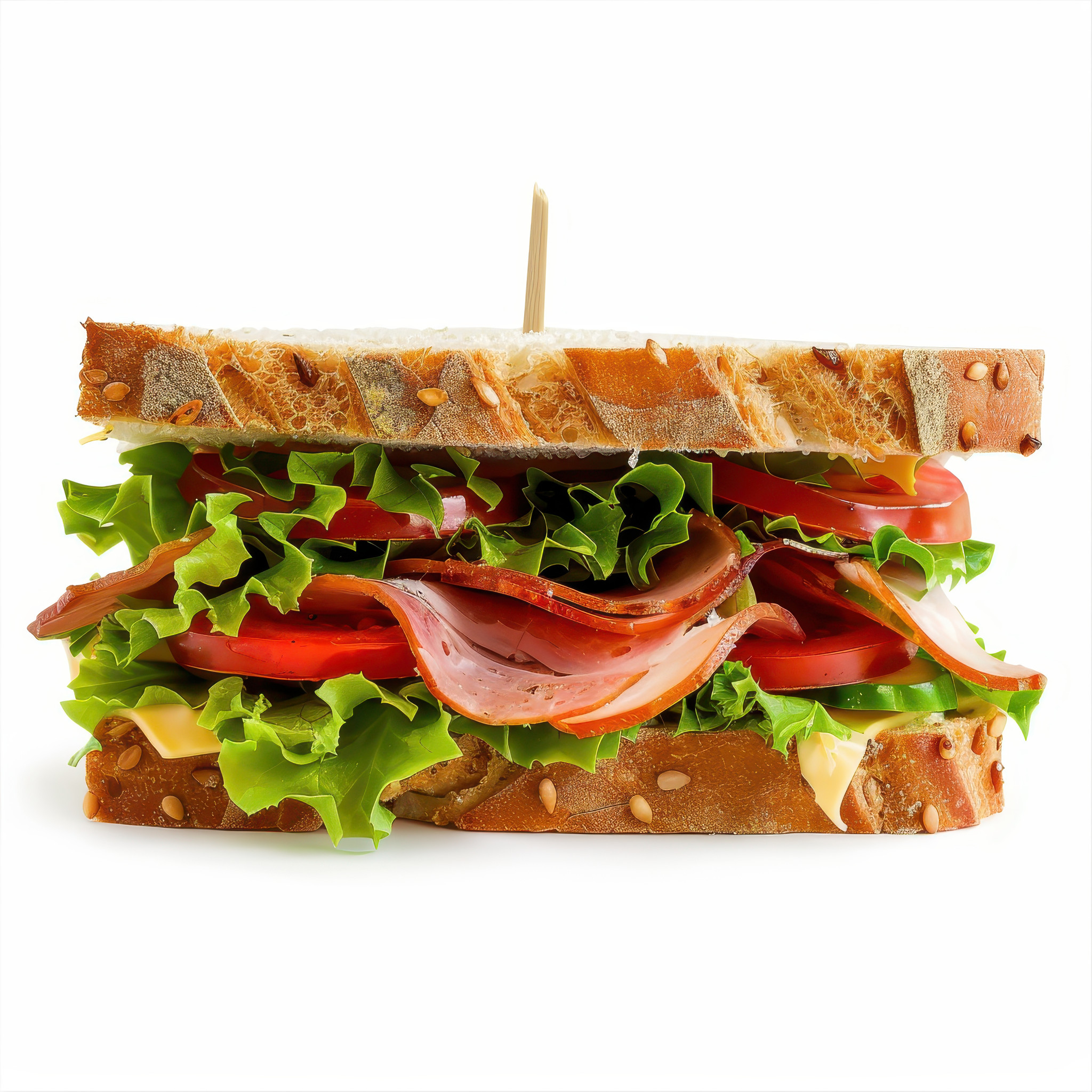 sandwich isolated on white background